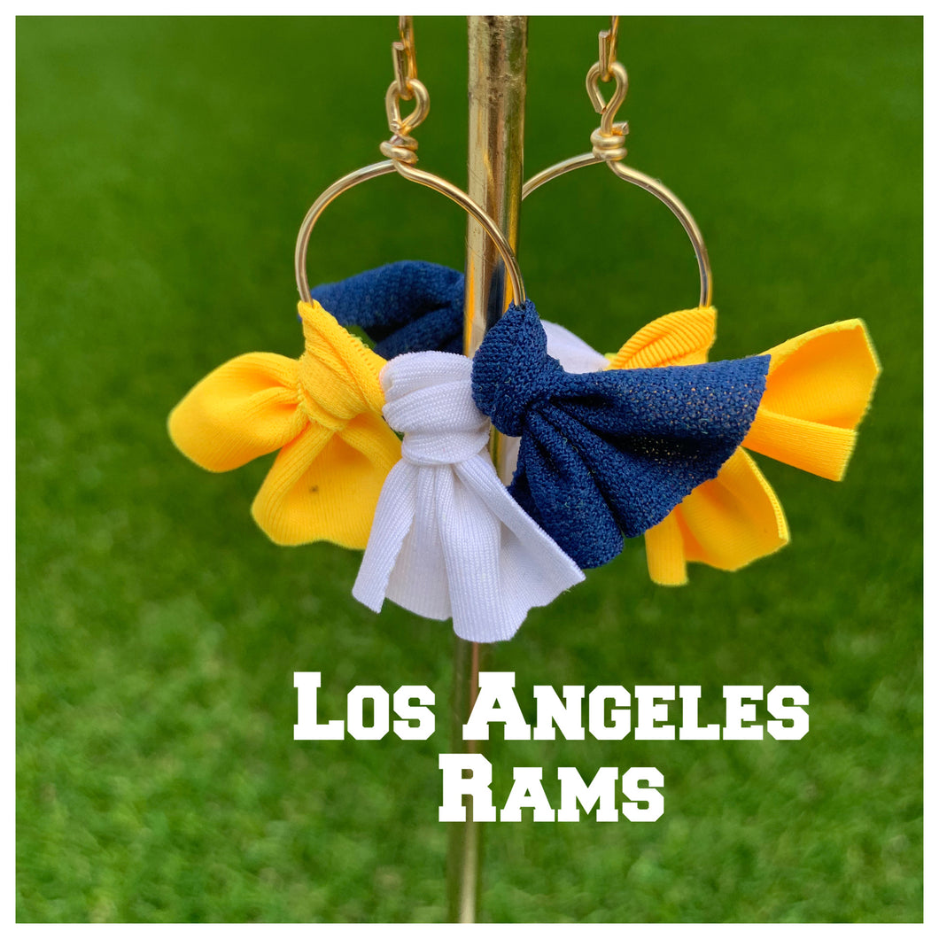 Los Angeles Rams earrings