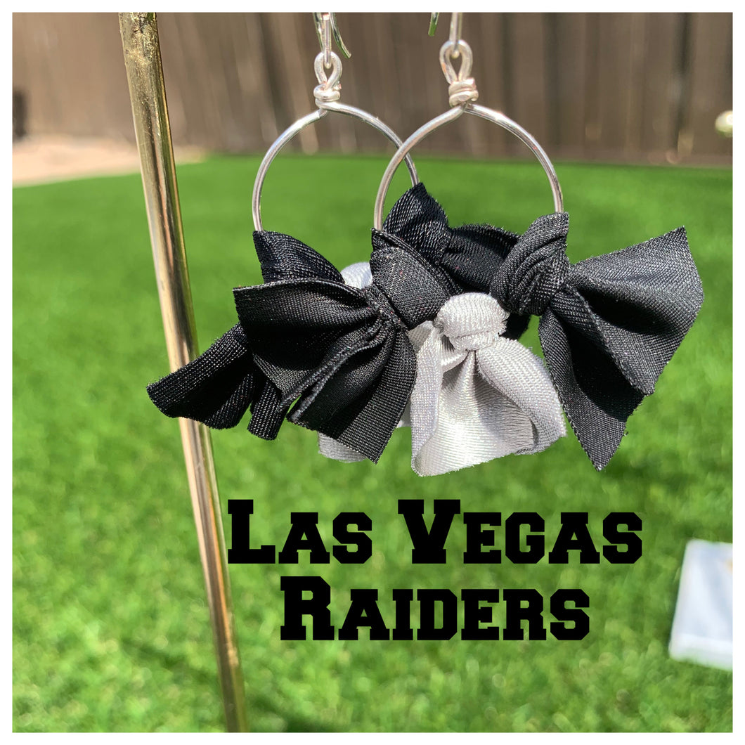 Las Vegas Raiders Earrings