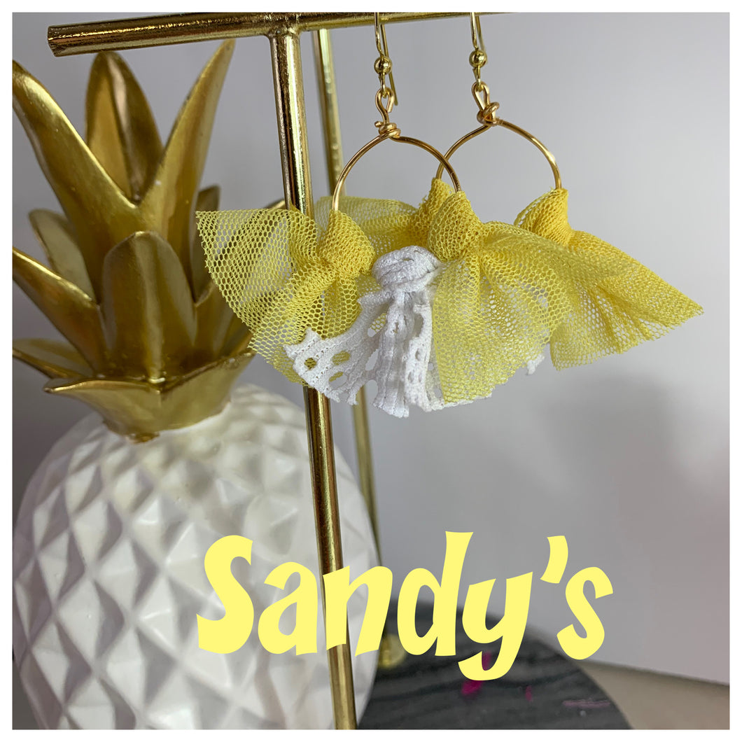 Sandy’s earrings