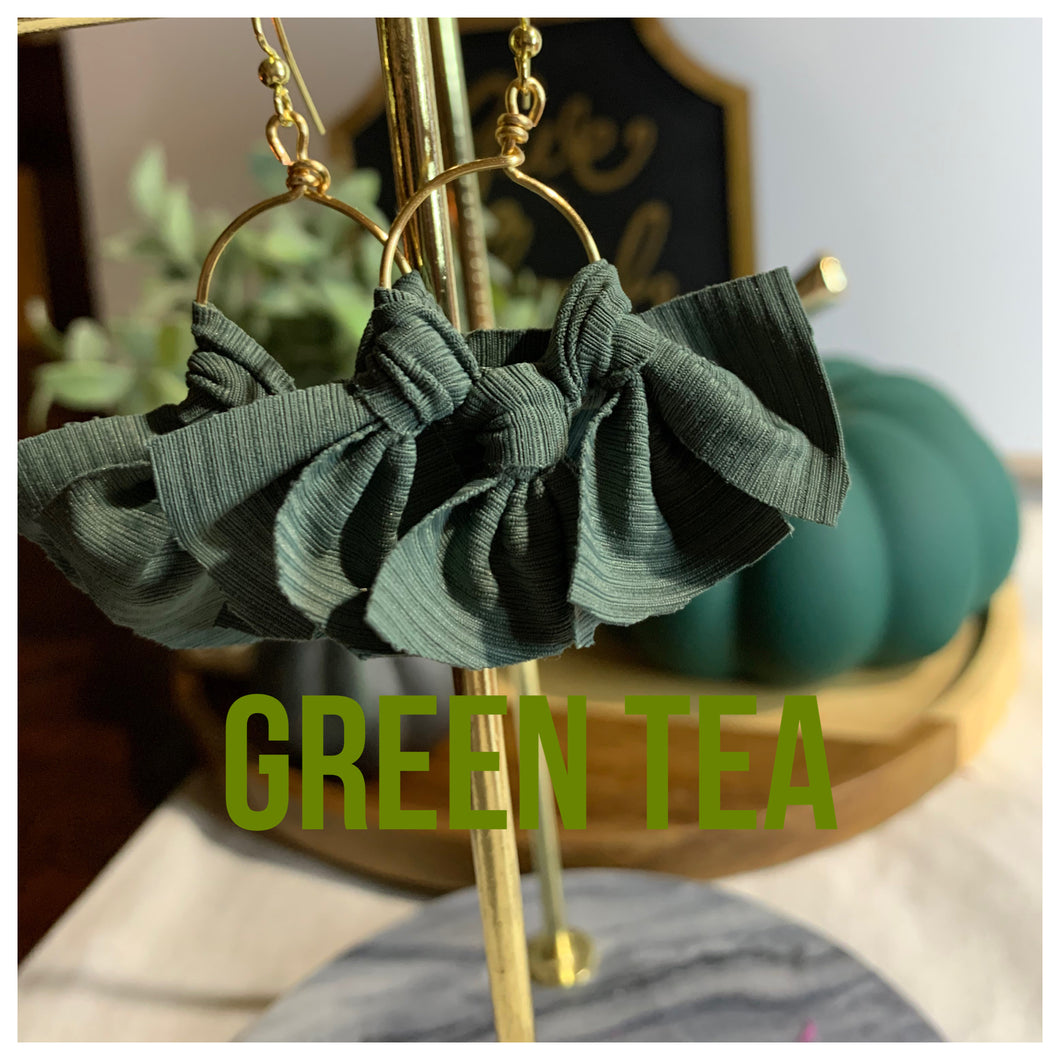 Green Tea Earrings